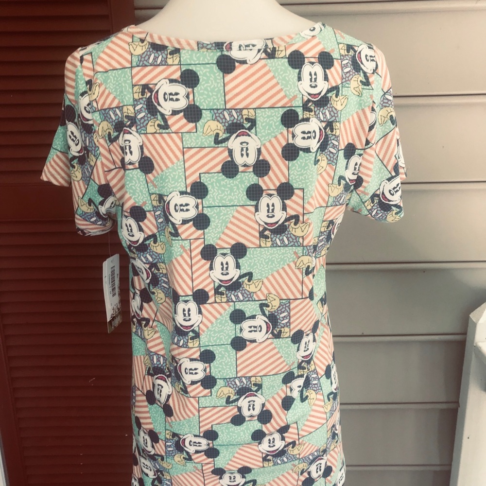 LuLaRoe Disney Mickey Classic T Shirt M FREE SHIP - Picture 3 of 6